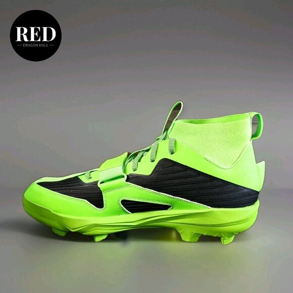 Adidas Adizero Edge+ TPU Baseball Cleats Solar Green IH6139 - Men's Size 10.5 - Picture 11 of 14